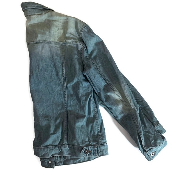 Jennifer Lopez Crackle denim jacket - Picture 4 of 6